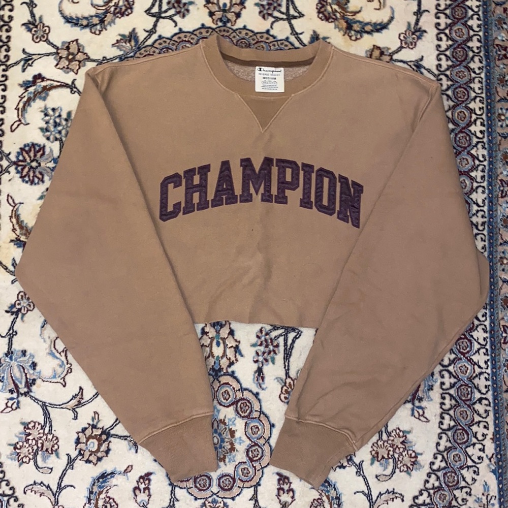 Cropped sweatshirt